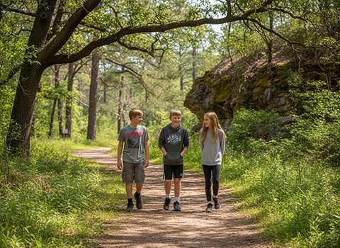 LeFleur’s Bluff State Park Trail